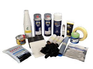 Duży zestaw lakierniczy