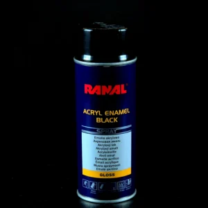 Czarny połysk - lakier akrylowy w sprayu Ranal 400ml