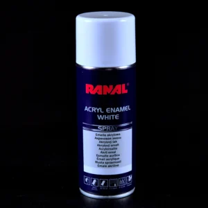 Biały połysk - lakier akrylowy w sprayu Ranal 400ml