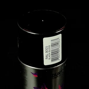 Lakier alkid RAL 9005 Biodur spray 400ml