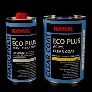 Lakier bezbarwny Ranal Eco Plus 1L + utwardzacz